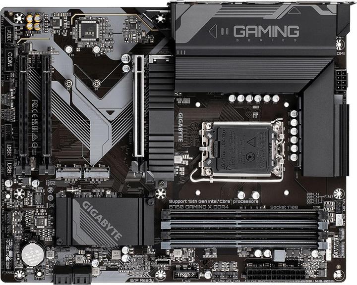 Image du produit Gigabyte B760 Gaming X DDR4 (LGA 1700, Intel B760 Express, ATX)