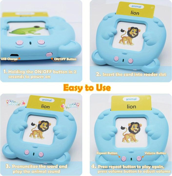 Image du produit Activity Board 510 mots allemand et anglais bambin bilingue parlant cartes flash, jouets pour (Allemand, Anglais)