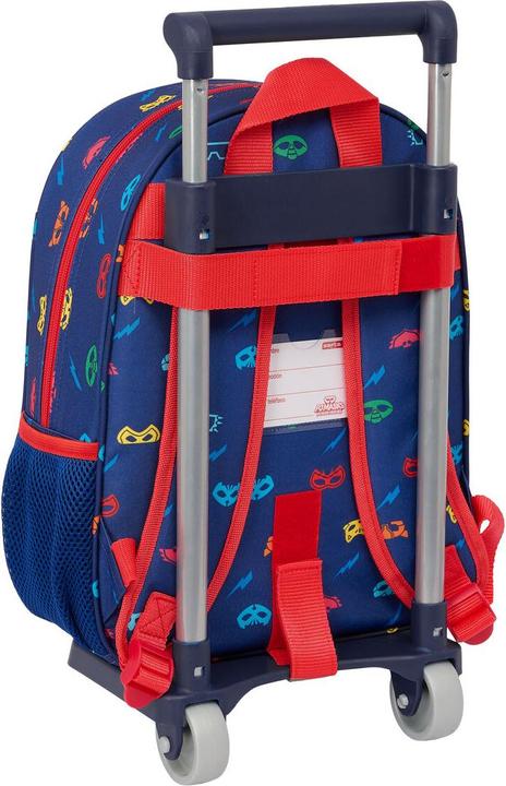 Immagine prodotto PJ Masks Zaino scuola con ruote Ready blu navy 26 x 34 x 11 cm