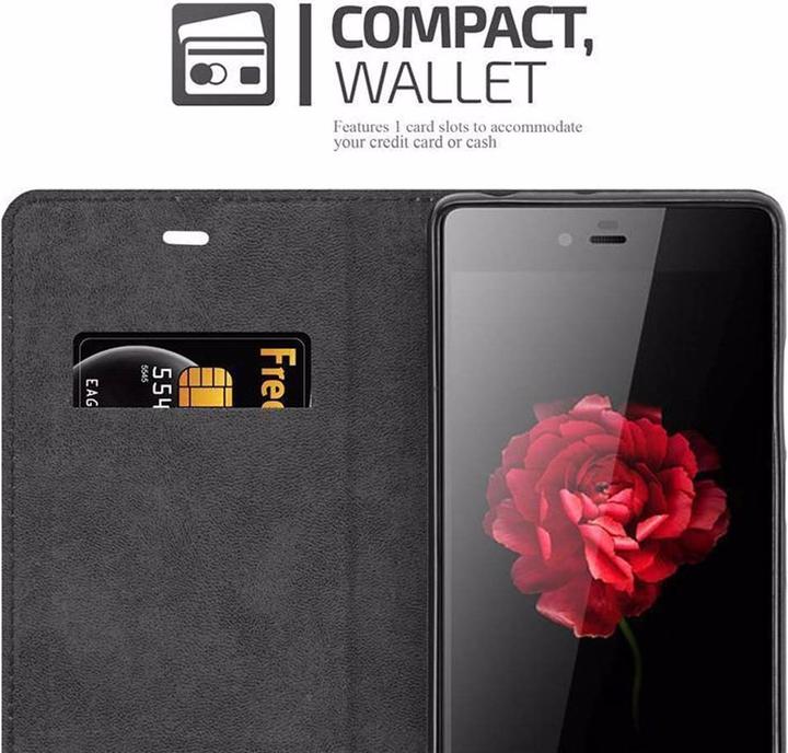 Productafbeelding Cadorabo Boek Onzichtbare Magneethoes (ZTE Nubia Z9 Max)