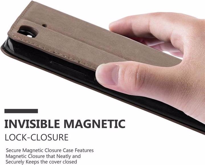 Actual product image Cadorabo Book Invisible Magnet Cover (Mi 5s)