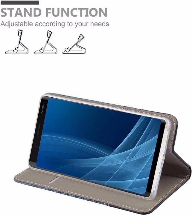 Productafbeelding Cadorabo Boek Jeans Optiek Cover (Nokia 8 Sirocco)