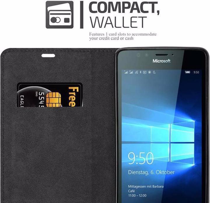 Productafbeelding Cadorabo Boek Onzichtbare Magneethoes (Microsoft Lumia 950)