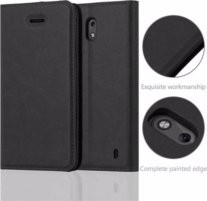 Productafbeelding Cadorabo Boek Onzichtbare Magneethoes (Nokia 2)