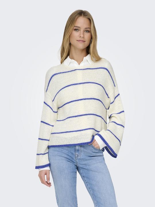 Produktbild Only ONLGEENA 7/8 STRIPE O-NECK KNT (M)