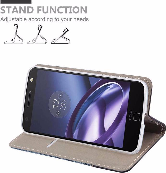 Productafbeelding Cadorabo Boek Jeans Optiek Cover (Motorola Moto Z)