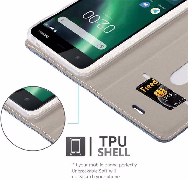 Productafbeelding Cadorabo Boek Jeans Optiek Cover (Nokia 2)