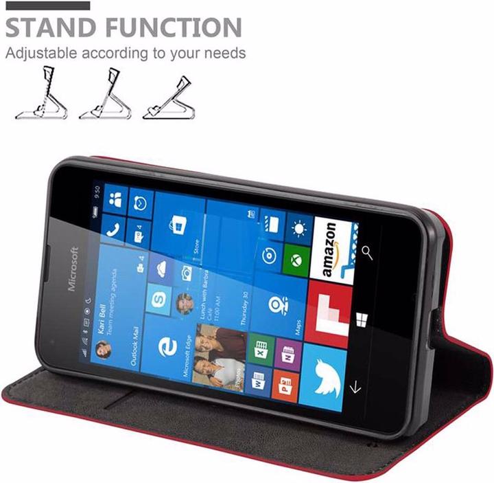 Productafbeelding Cadorabo Boek Onzichtbare Magneethoes (Microsoft Lumia 550)