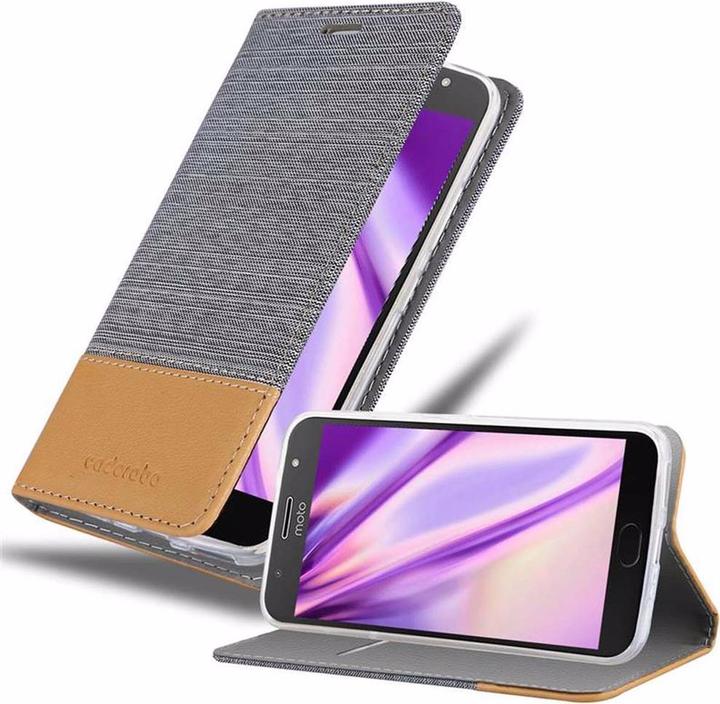 Productafbeelding Cadorabo Boek Jeans Optiek Cover (Motorola Moto G5S Plus)
