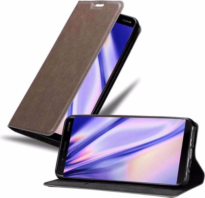 Productafbeelding Cadorabo Boek Onzichtbare Magneethoes (Nokia 8 Sirocco)