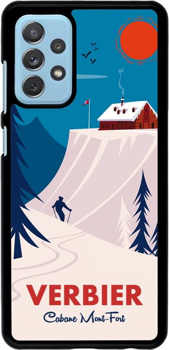 Actual product image PhoneLook Coque Verbier Cabane Mont-Fort (Samsung Galaxy A72)