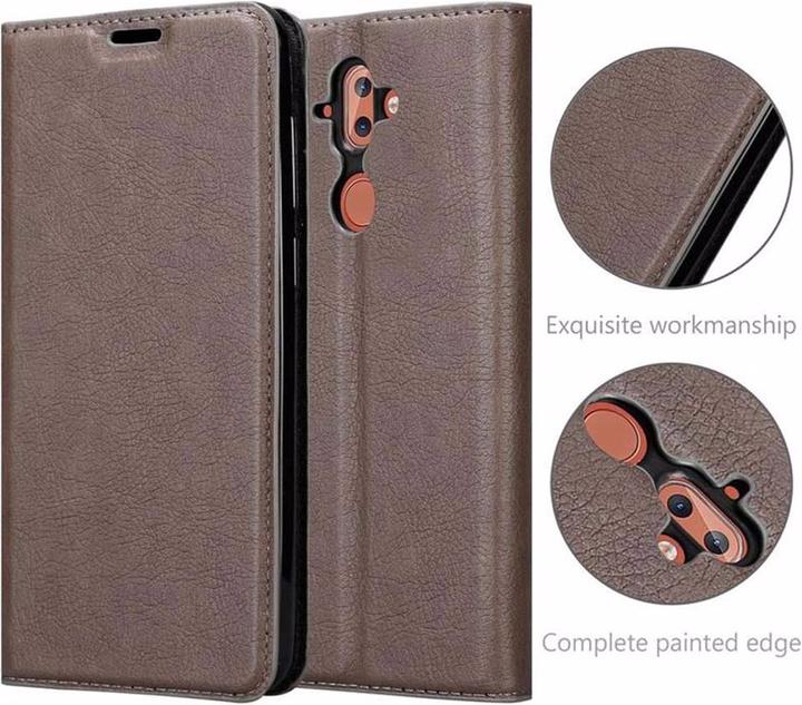 Productafbeelding Cadorabo Boek Onzichtbare Magneethoes (Nokia 8 Sirocco)