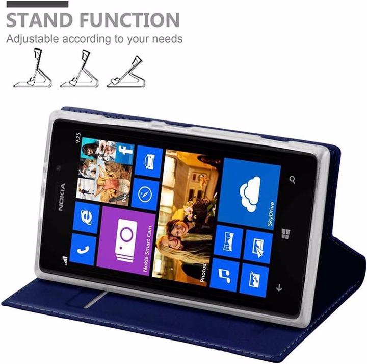 Actual product image Cadorabo Book Classy Style Cover (Nokia Lumia 925)