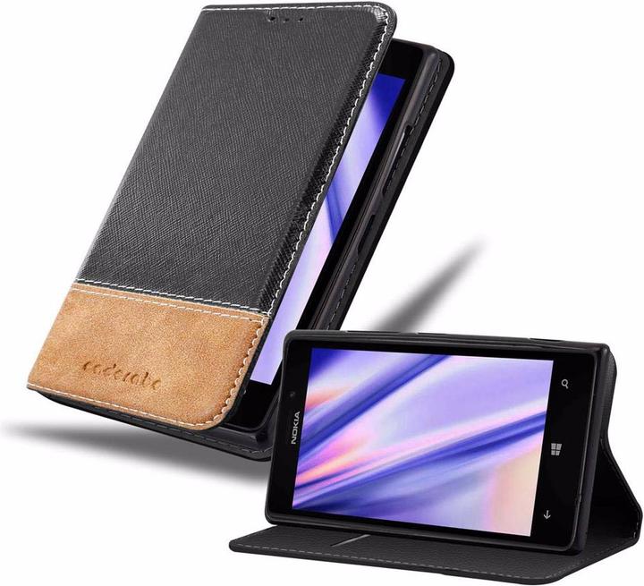Productafbeelding Cadorabo Boek X Portemonnee Hoesje (Nokia Lumia 925)
