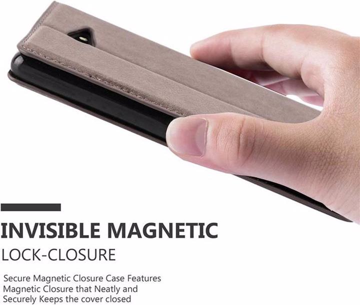 Produktbild Cadorabo Book Invisible Magnet Cover (Sony Xperia M2, Sony Xperia M2 Aqua)