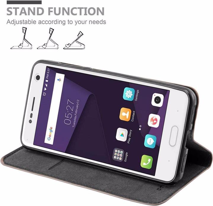 Produktbild Cadorabo Book Invisible Magnet Cover (ZTE Blade V8)