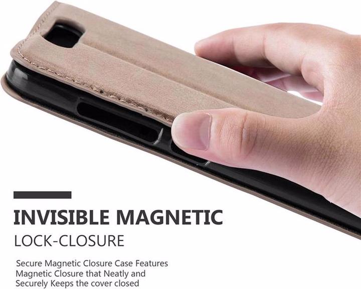 Produktbild Cadorabo Book Invisible Magnet Cover (ZTE Blade V8)