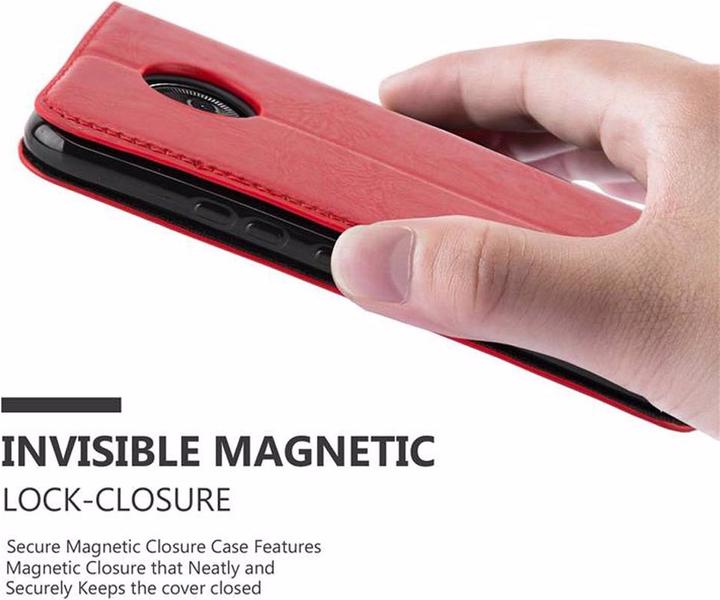 Productafbeelding Cadorabo Boek Onzichtbare Magneethoes (Motorola Moto X4)