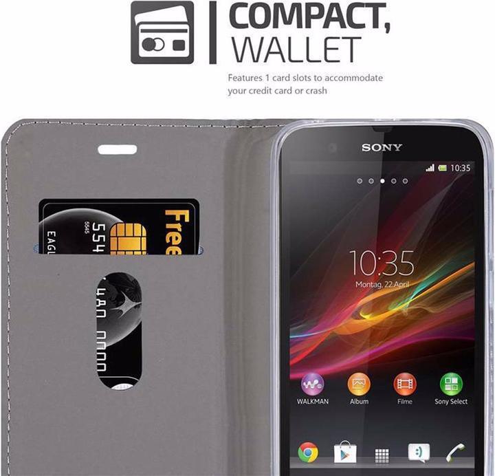 Productafbeelding Cadorabo Boek Jeans Optiek Cover (Xperia Z)