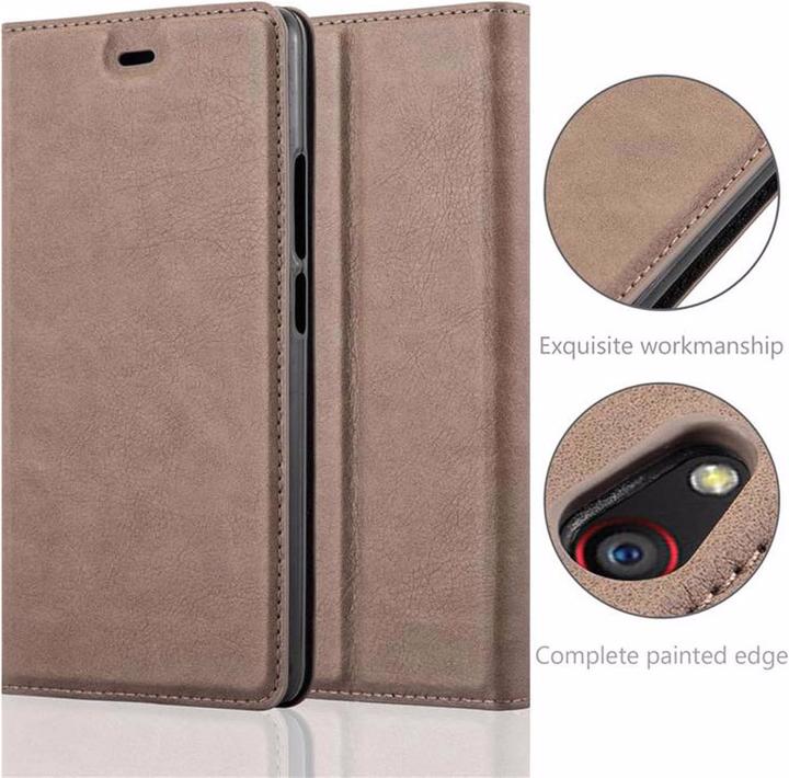 Actual product image Cadorabo Book Invisible Magnet Cover (ZTE Nubia Z9 Max)