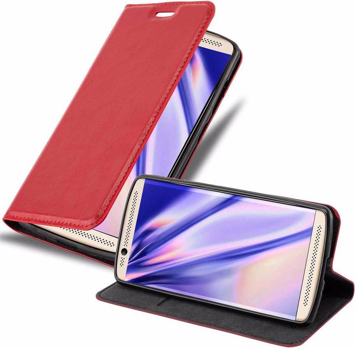 Actual product image Cadorabo Book Invisible Magnet Cover (ZTE Axon 7 mini)