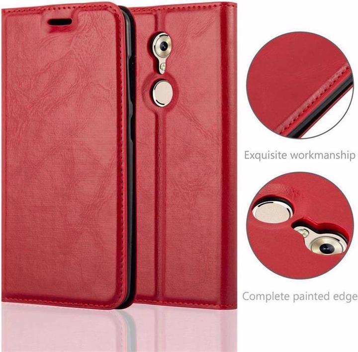 Actual product image Cadorabo Book Invisible Magnet Cover (ZTE Axon 7 mini)