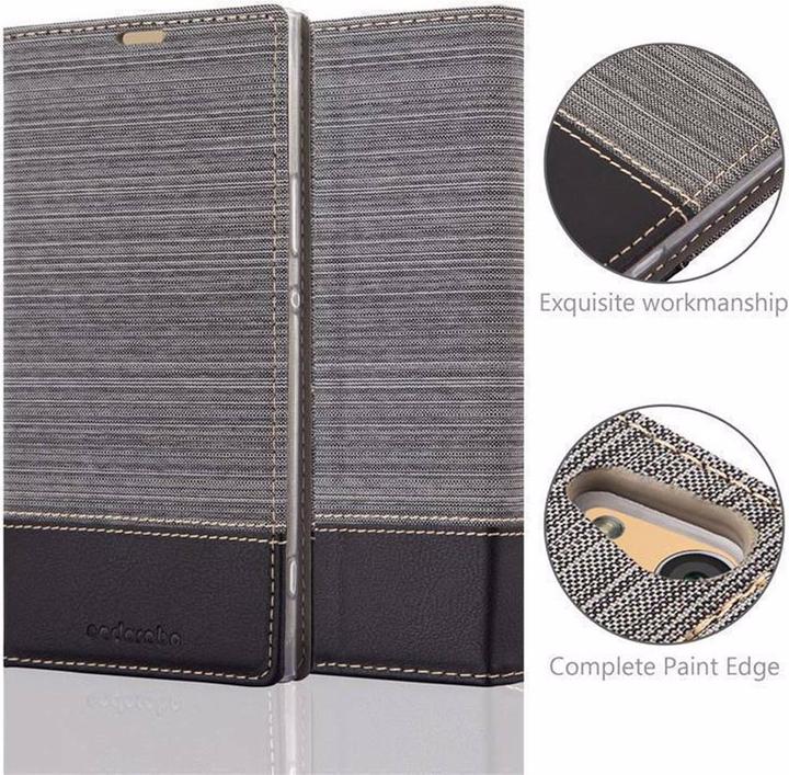 Actual product image Cadorabo Book Jeans Optics Cover (Sony Xperia XA1 Ultra)