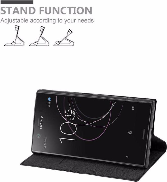 Productafbeelding Cadorabo Boek Onzichtbare Magneethoes (Sony Xperia XZ1)