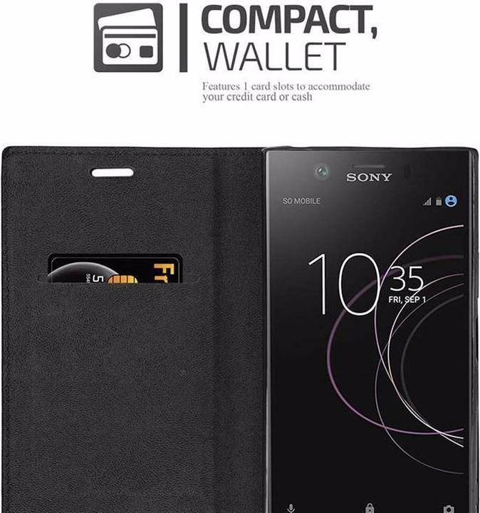 Productafbeelding Cadorabo Boek Onzichtbare Magneethoes (Sony Xperia XZ1)