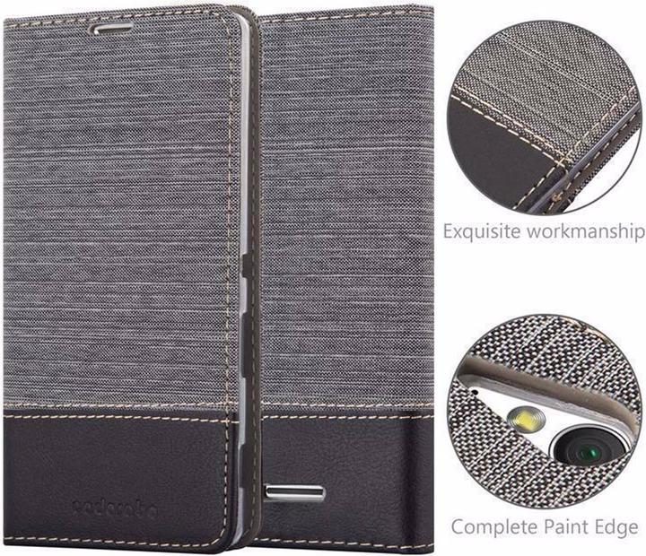 Actual product image Cadorabo Book Jeans Optics Cover (Sony Xperia T2 Ultra)