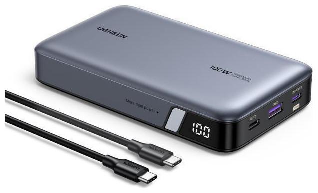 Image du produit Ugreen Banque d'alimentation (20000 mAh, 100 W, 72 Wh)