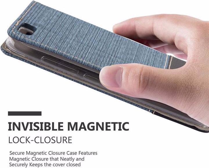 Image du produit Cadorabo Couverture look jeans Book (Mi 5s)