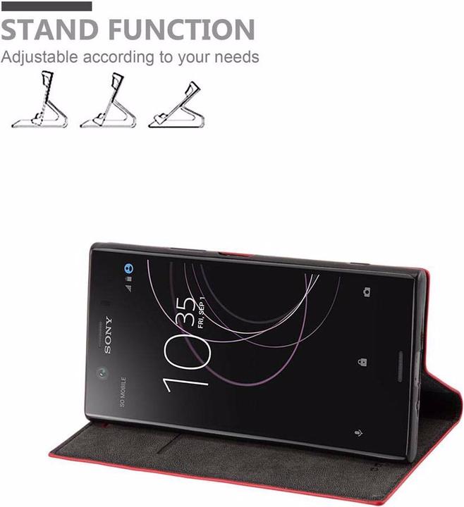 Productafbeelding Cadorabo Boek Onzichtbare Magneethoes (Sony Xperia XZ1)