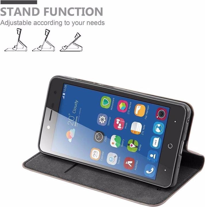 Productafbeelding Cadorabo Boek Onzichtbare Magneethoes (ZTE Blade L7)