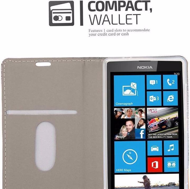 Actual product image Cadorabo Book Jeans Optics Cover (Nokia Lumia 520)