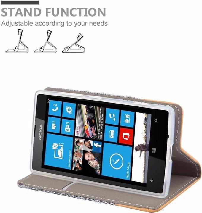 Productafbeelding Cadorabo Boek Jeans Optiek Cover (Nokia Lumia 520)
