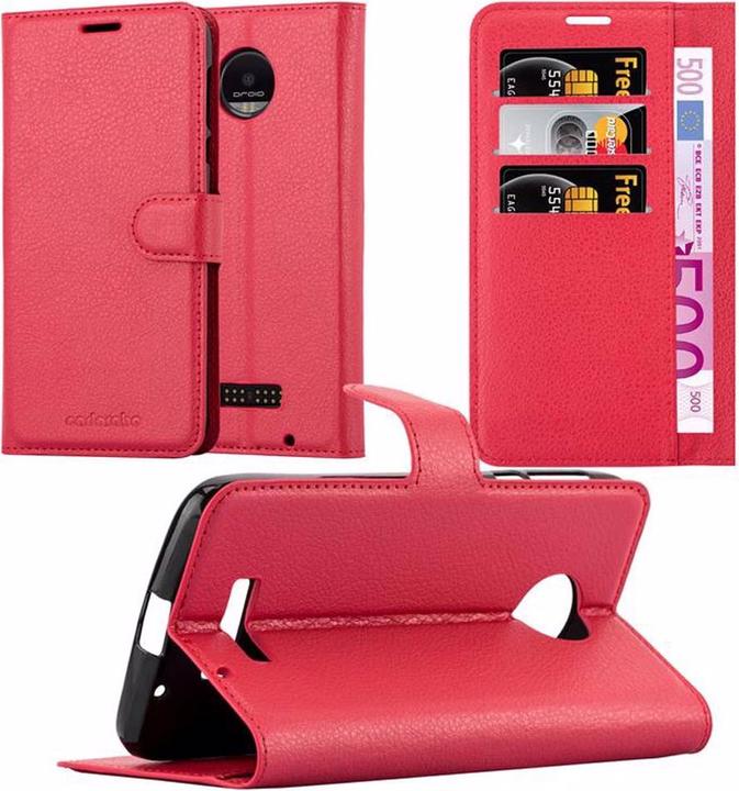 Produktbild Cadorabo Book mit Standfunktion Cover (Motorola Moto Z Force)
