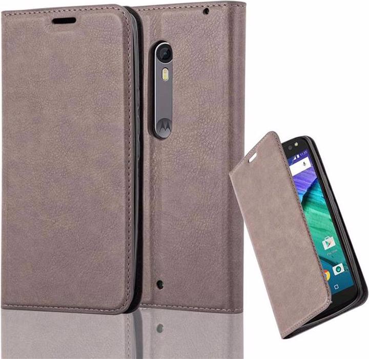 Productafbeelding Cadorabo Boek Onzichtbare Magneethoes (Motorola Moto X Stijl)