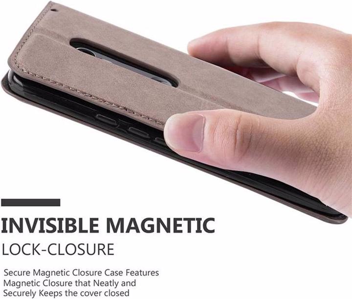 Productafbeelding Cadorabo Boek Onzichtbare Magneethoes (Motorola Moto X Stijl)
