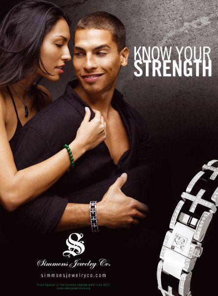 Image du produit Simmons Jewelry Co. Bracelet en acier inoxydable Vegas - DBG1625STWB (Acier inoxydable)