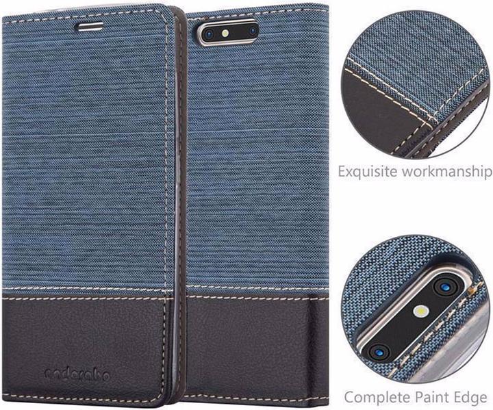 Produktbild Cadorabo Book Jeans Optik Cover (ZTE Blade V8)