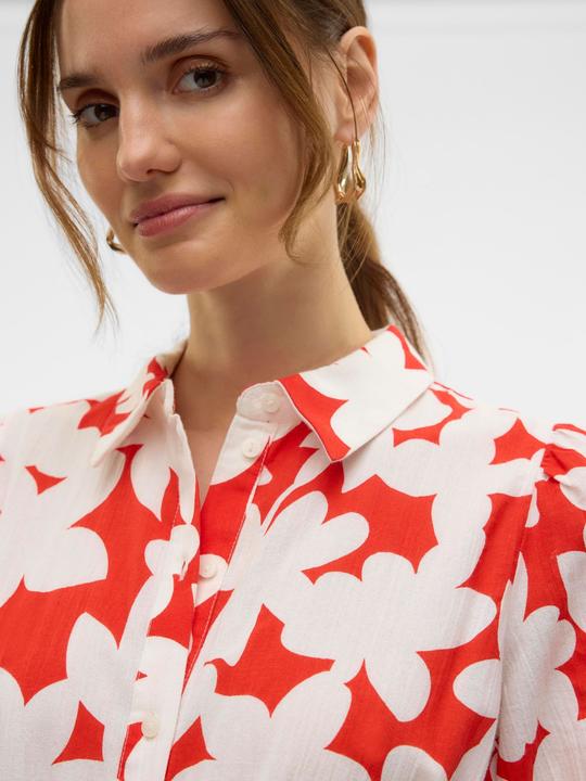 Image du produit Vero Moda VMDICTHE Kurzes Kleid Hemdblusenkleid (L)