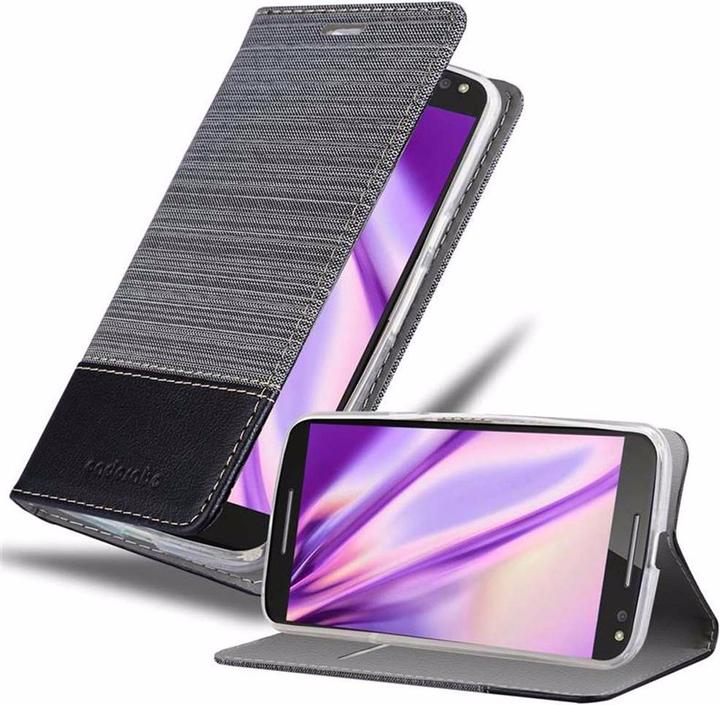 Actual product image Cadorabo Book Jeans Optics Cover (Motorola Moto X Style)