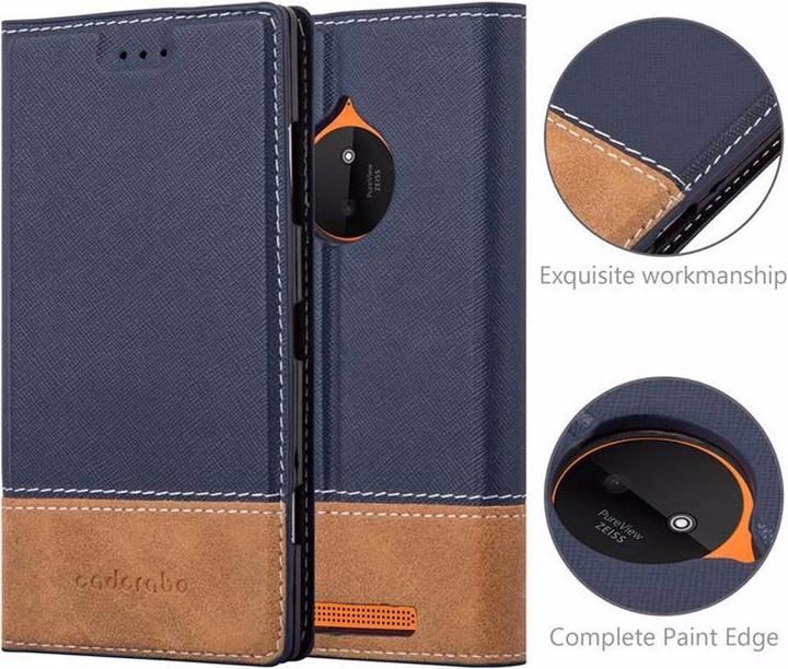 Productafbeelding Cadorabo Boek X Portemonnee Hoesje (Nokia Lumia 830)