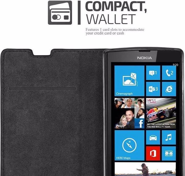 Image du produit Cadorabo Book Couverture magnétique invisible (Nokia Lumia 520)
