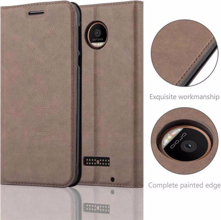 Image du produit Cadorabo Book Couverture magnétique invisible (Motorola Moto Z Force)
