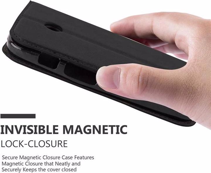 Productafbeelding Cadorabo Boek Onzichtbare Magneethoes (Motorola Moto E1)