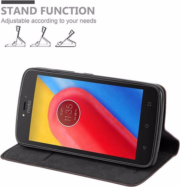 Produktbild Cadorabo Book Invisible Magnet Cover (Motorola Moto C)