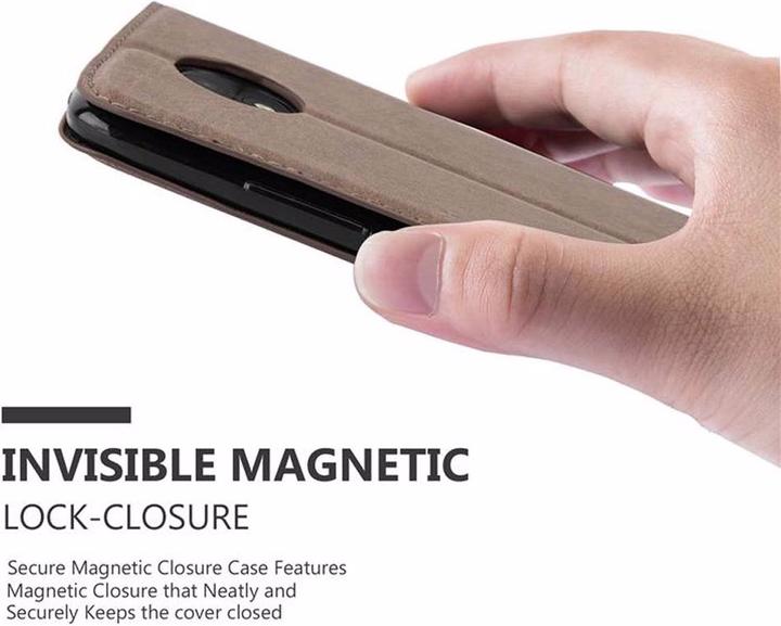 Produktbild Cadorabo Book Invisible Magnet Cover (Motorola Moto C)