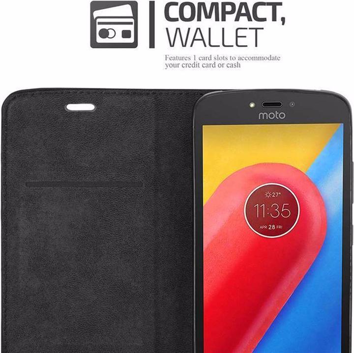 Productafbeelding Cadorabo Boek Onzichtbare Magneethoes (Motorola Moto C)